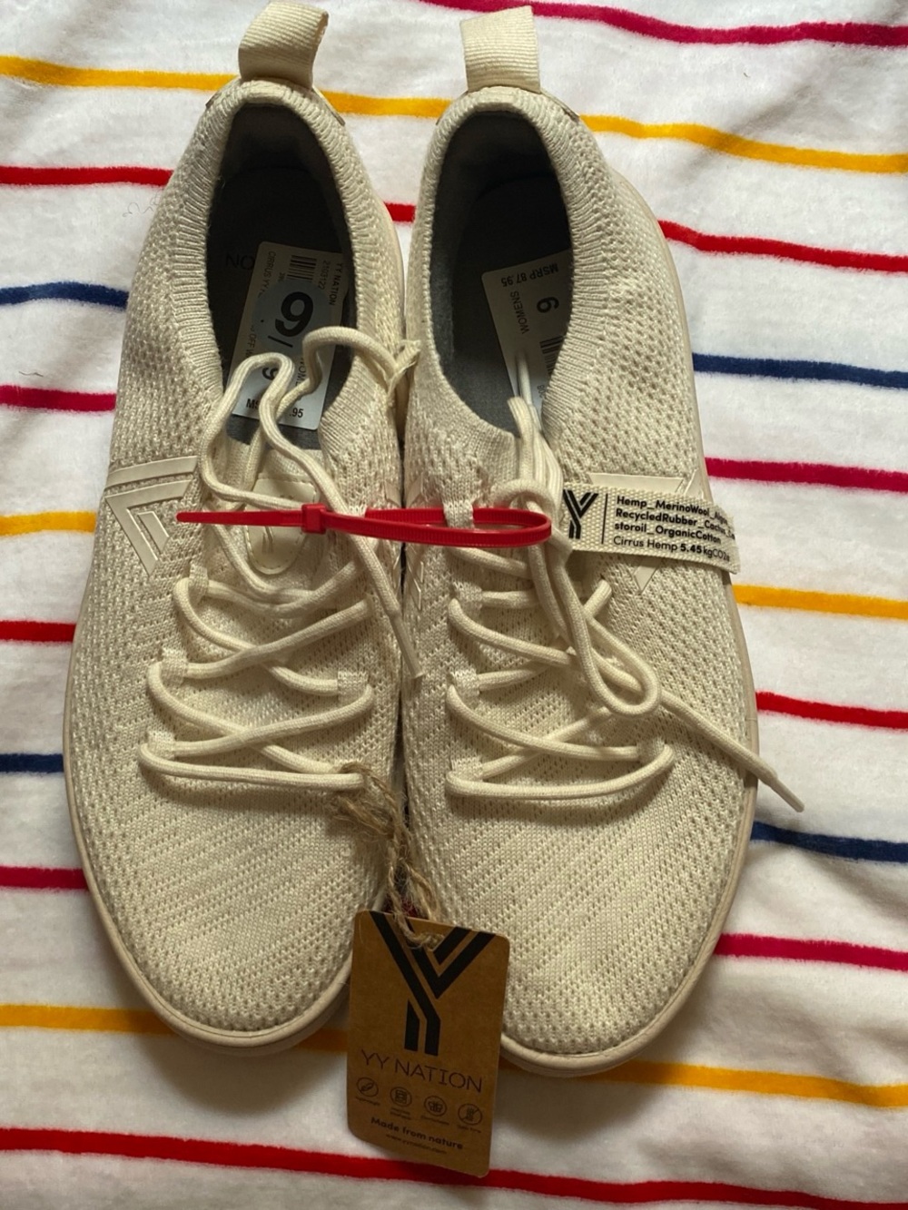 YY Nation Natural Sneakers
